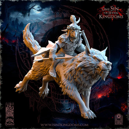 The Beholder Miniatures The Black Horde Goblins Desert Riders Archers - Fantasy / D&D (Custom Order) - product image 3 of 6