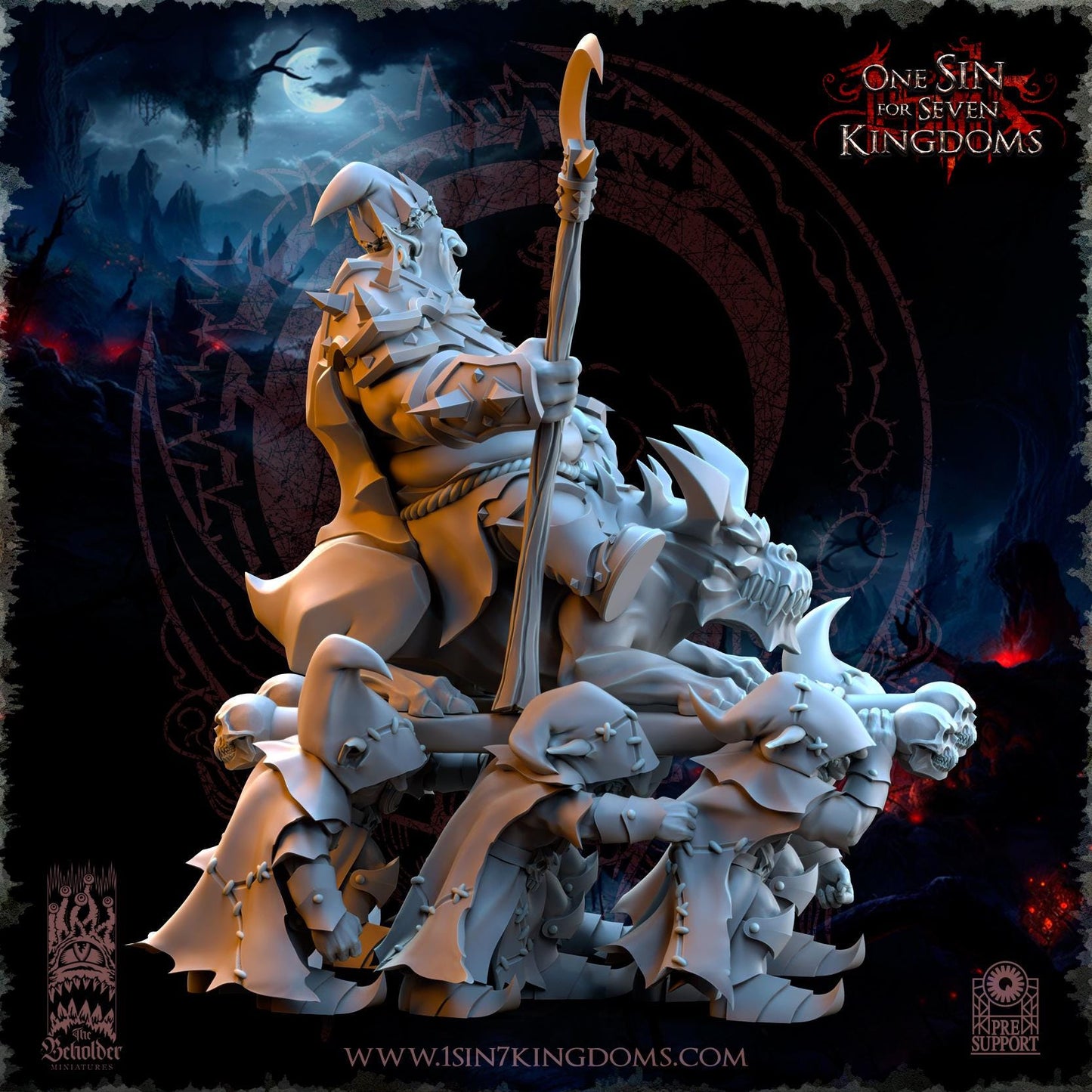 The Beholder Miniatures Gorgol "The Tyrant" - Fantasy / D&D (Custom Order) - product image 4 of 10