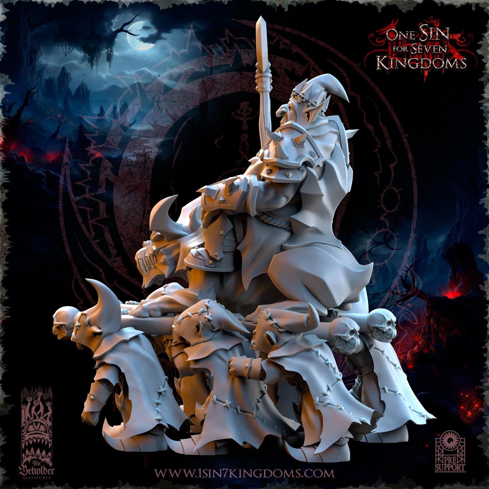 The Beholder Miniatures Gorgol "The Tyrant" - Fantasy / D&D (Custom Order) - product image 7 of 10
