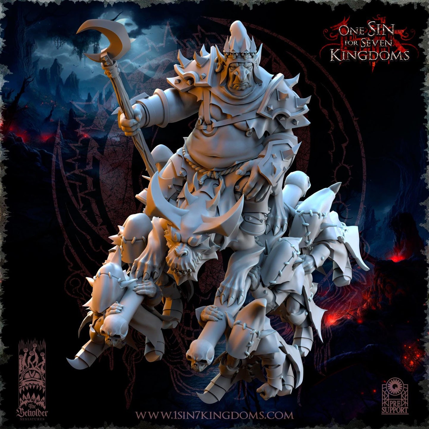 The Beholder Miniatures Gorgol "The Tyrant" - Fantasy / D&D (Custom Order) - product image 10 of 10