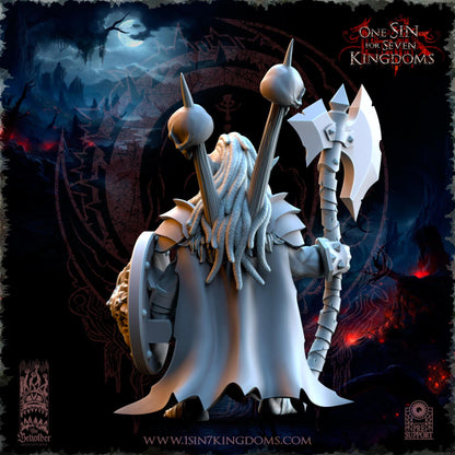 The Beholder Miniatures Mortus, The Black Horde Goblins Warlord - Fantasy / D&D (Custom Order) - product image 3 of 4