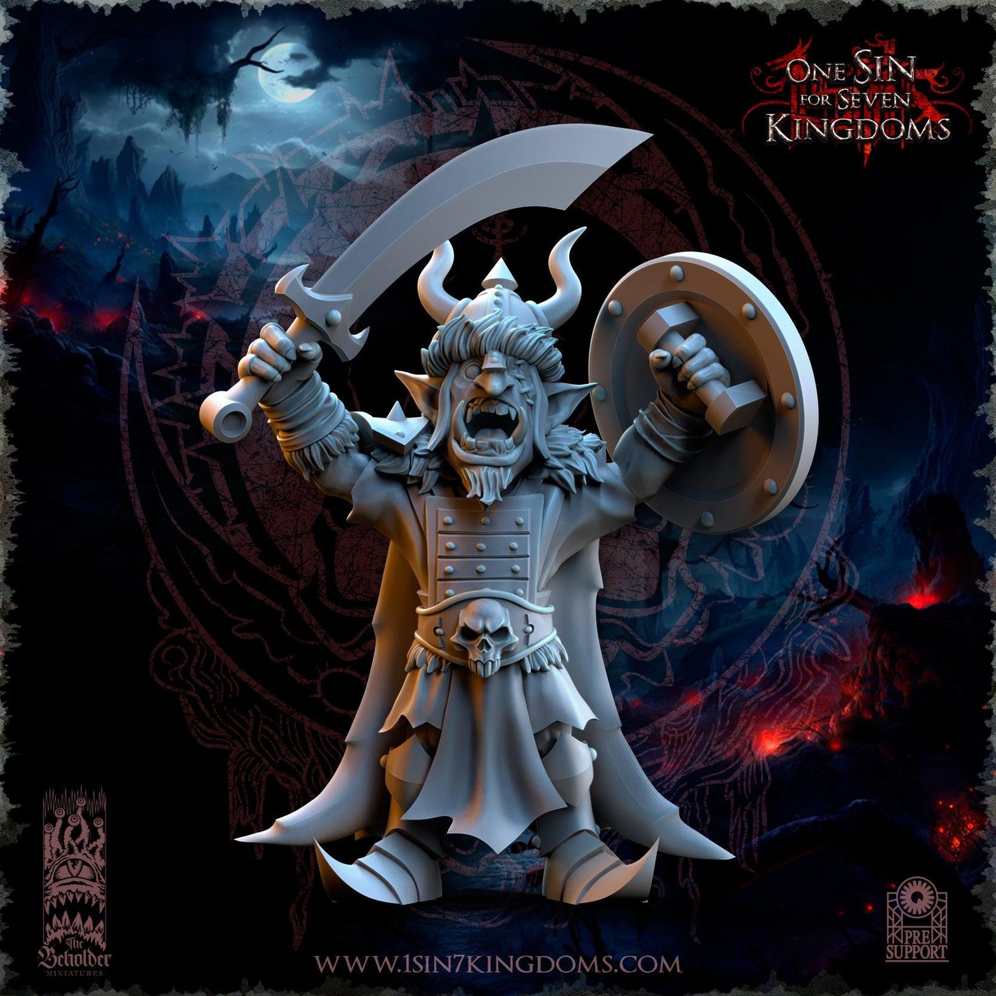 The Beholder Miniatures The Black Horde Goblins Desert Archers - Fantasy / D&D (Custom Order) - product image 5 of 7