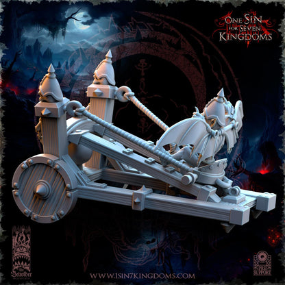 The Beholder Miniatures The Black Horde Goblins Slingshot of Doom - Fantasy / D&D (Custom Order) - product image 3 of 9
