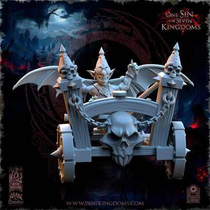 The Beholder Miniatures The Black Horde Goblins Slingshot of Doom - Fantasy / D&D (Custom Order) - product image 6 of 9