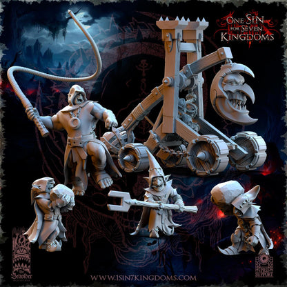 The Beholder Miniatures The Black Horde Goblins Trebuchet - Fantasy / D&D (Custom Order) - product image 1 of 12
