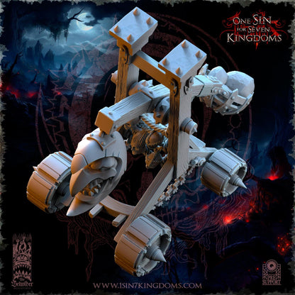 The Beholder Miniatures The Black Horde Goblins Trebuchet - Fantasy / D&D (Custom Order) - product image 8 of 12