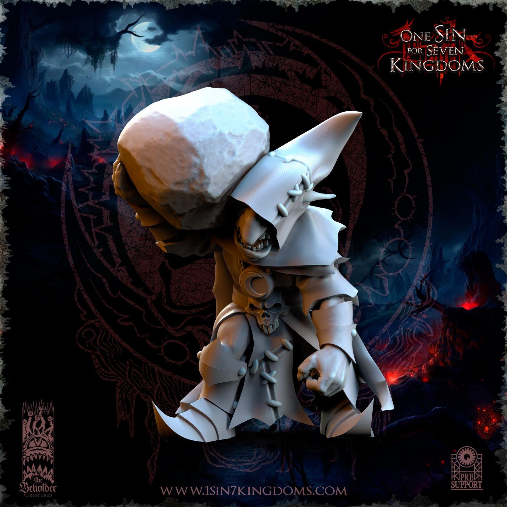 The Beholder Miniatures The Black Horde Goblins Trebuchet - Fantasy / D&D (Custom Order) - product image 9 of 12
