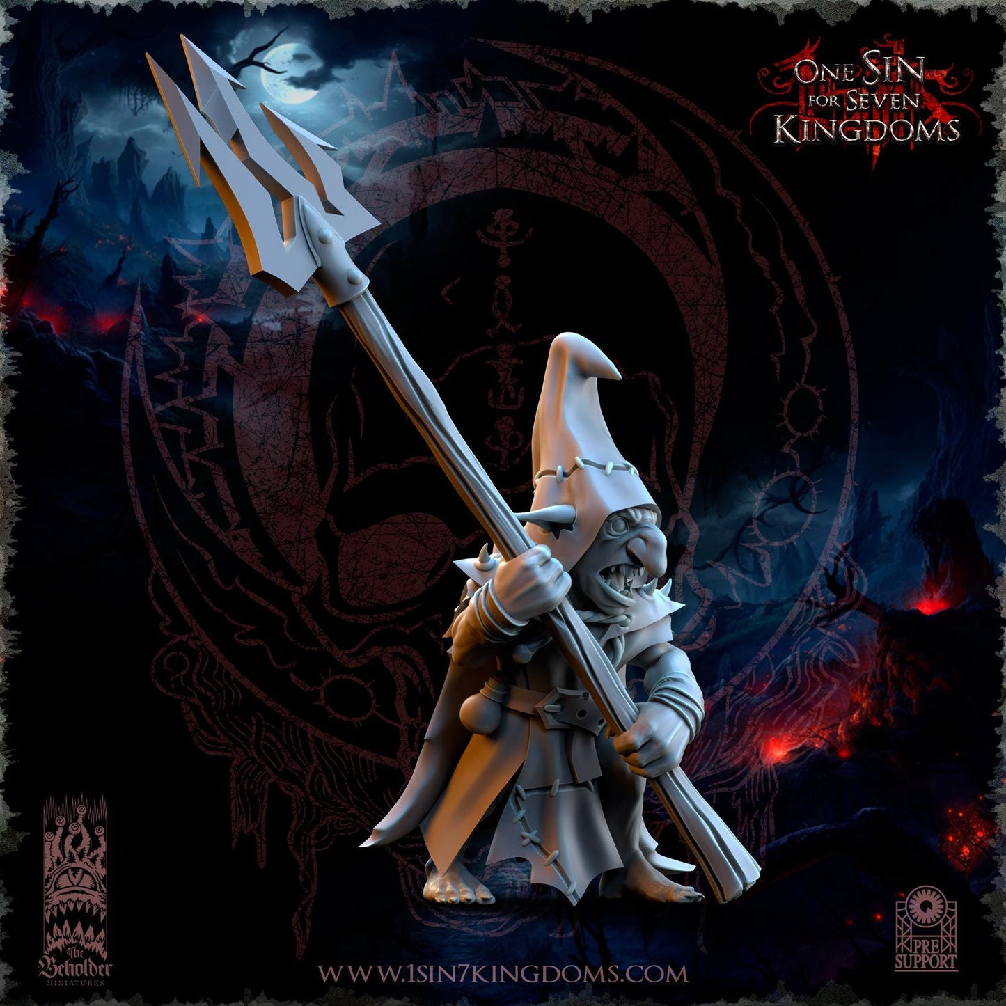 The Beholder Miniatures The Black Horde Kavehorrors Whisperers - Fantasy / D&D (Custom Order) - product image 12 of 14