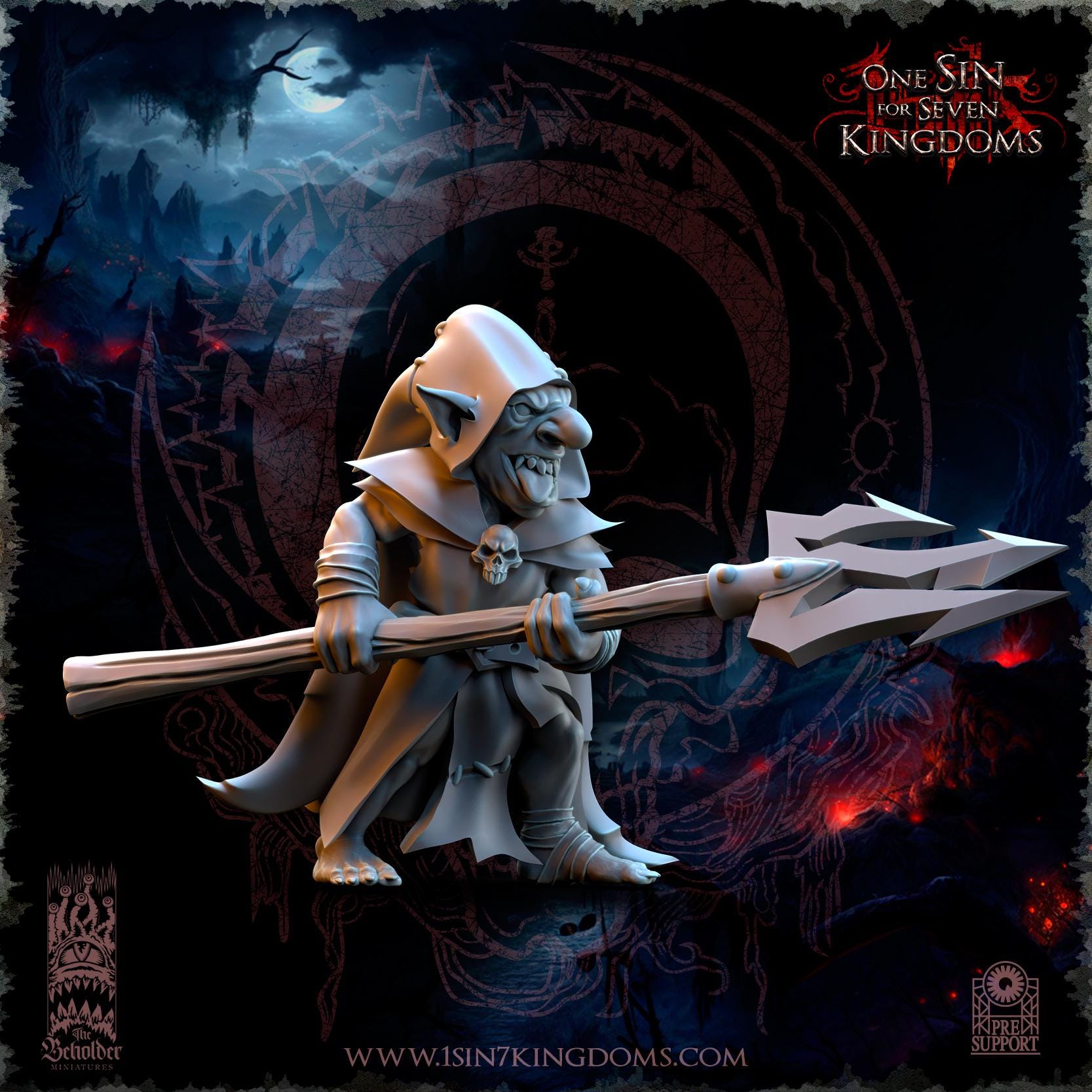 The Beholder Miniatures The Black Horde Kavehorrors Whisperers - Fantasy / D&D (Custom Order) - product image 13 of 14