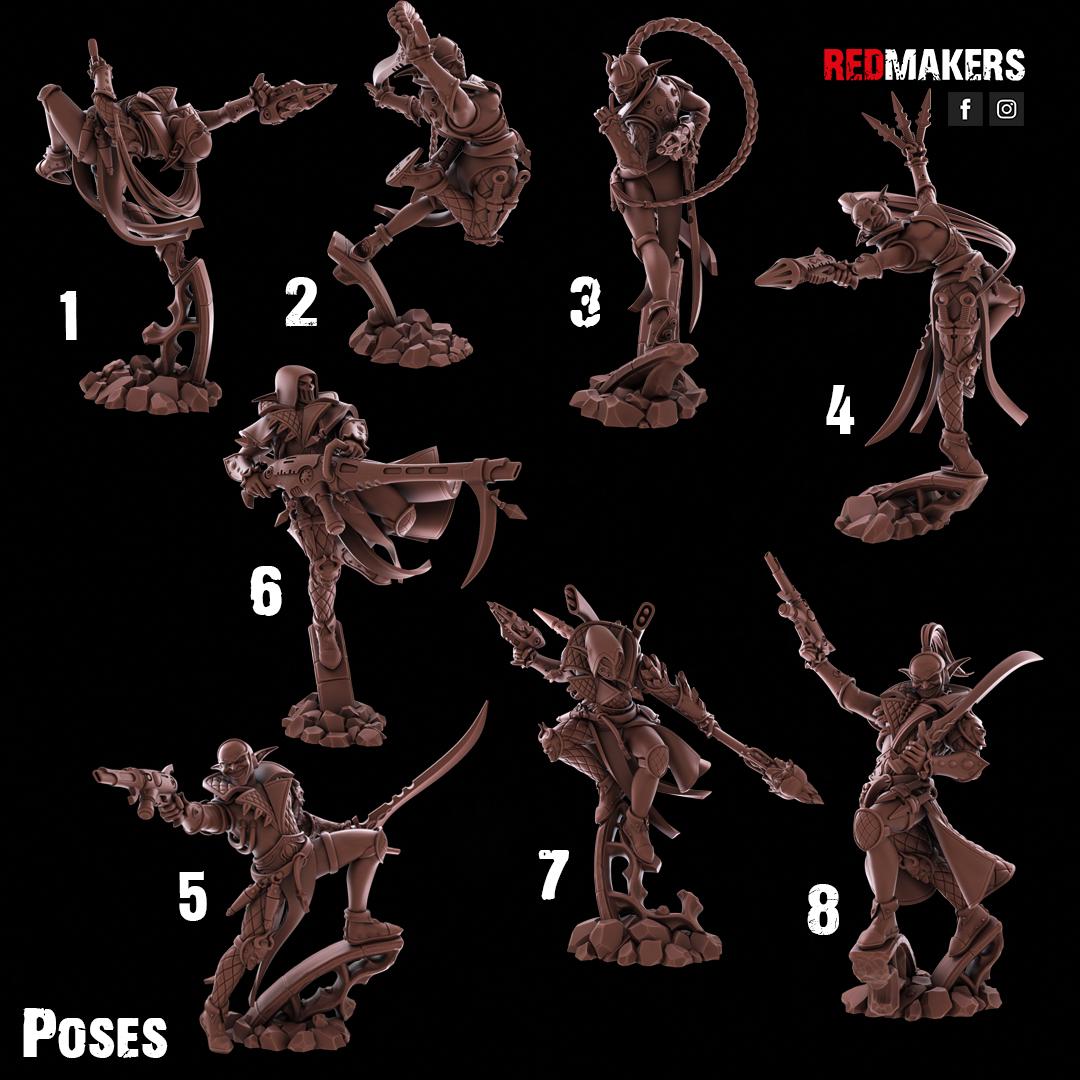 Red Makers Kill Squad – The Silent Masque x8 (Custom Order) - product image 2 of 8