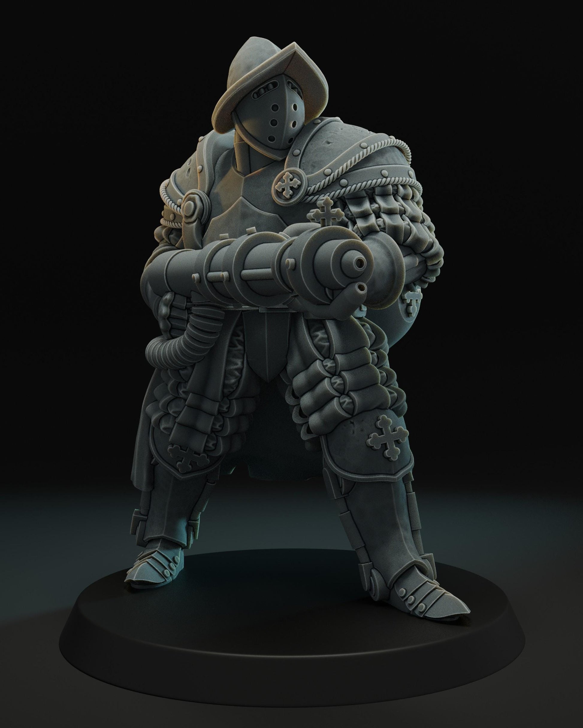 JK Remo Papal Heavy Infantry with Flamethrower - Trench  Compatible (Custom Order) - product image 2 of 2