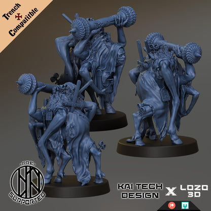 Kaitech Mercenaries Scroll Guard - Trench  Compatible (Custom Order) - product image 2 of 2