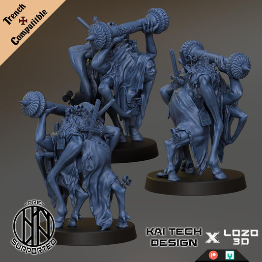 Kaitech Mercenaries Scroll Guard - Trench  Compatible (Custom Order) - product image 2 of 2