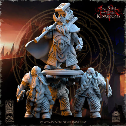 The Beholder Miniatures Throngrim, King of the Mountain Heart - Fantasy / D&D (Custom Order) - product image 6 of 8