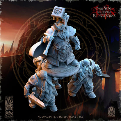 The Beholder Miniatures Throngrim, King of the Mountain Heart - Fantasy / D&D (Custom Order) - product image 8 of 8
