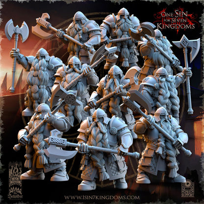 The Beholder Miniatures Dwarven Kingdoms Legion of the Ancient - Fantasy / D&D (Custom Order) - product image 1 of 8