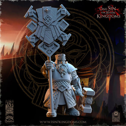 The Beholder Miniatures Dwarven Kingdoms Hammer Brotherhood Warriors - Fantasy / D&D (Custom Order) - product image 8 of 8