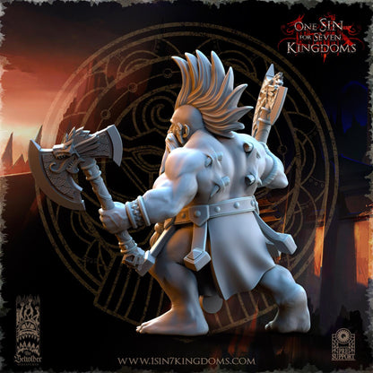 The Beholder Miniatures Tharin Fyrebeard - Fantasy / D&D (Custom Order) - product image 5 of 10