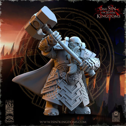 The Beholder Miniatures Dwarven Kingdoms Ironheads Warriors - Fantasy / D&D (Custom Order) - product image 5 of 7
