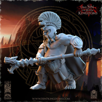The Beholder Miniatures Dwarven Kingdoms Unterdrakes of Molten Core - Fantasy / D&D (Custom Order) - product image 3 of 4