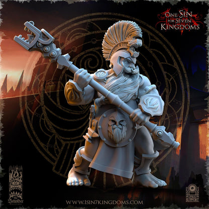 The Beholder Miniatures Dwarven Kingdoms Unterdrakes of Molten Core - Fantasy / D&D (Custom Order) - product image 4 of 4
