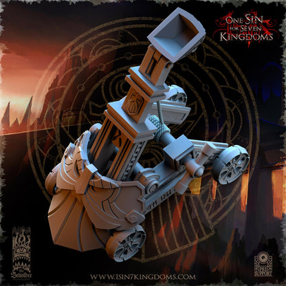 The Beholder Miniatures Dwarven Kingdoms Catapult - Fantasy / D&D (Custom Order) - product image 4 of 7