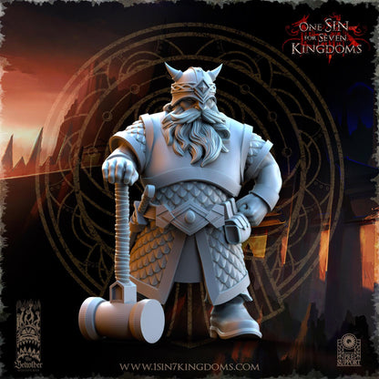The Beholder Miniatures Dwarven Kingdoms Catapult - Fantasy / D&D (Custom Order) - product image 6 of 7
