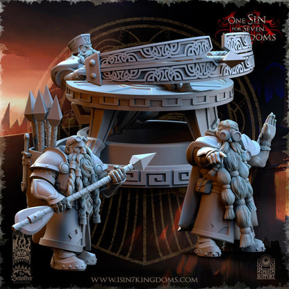 The Beholder Miniatures Dwarven Kingdoms Iron Spitter Ballista - Fantasy / D&D (Custom Order) - product image 1 of 6