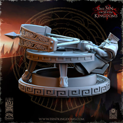 The Beholder Miniatures Dwarven Kingdoms Iron Spitter Ballista - Fantasy / D&D (Custom Order) - product image 3 of 6