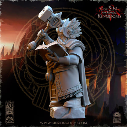 The Beholder Miniatures Kromnir, Rune Scryer - Fantasy / D&D (Custom Order) - product image 3 of 5