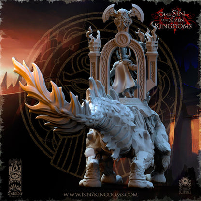 The Beholder Miniatures Dwarven Kingdoms Volcanic Beast - Fantasy / D&D (Custom Order) - product image 4 of 9