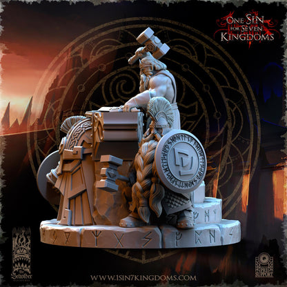 The Beholder Miniatures Dwarven Kingdoms Thunder Forge - Fantasy / D&D (Custom Order) - product image 6 of 10