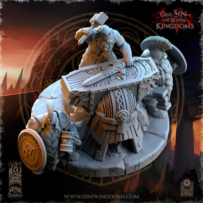 The Beholder Miniatures Dwarven Kingdoms Thunder Forge - Fantasy / D&D (Custom Order) - product image 8 of 10