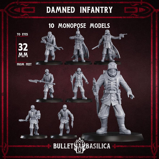 Bullet Basilica Heretic Troopers - Trench  Compatible (Custom Order) - product image 1 of 5