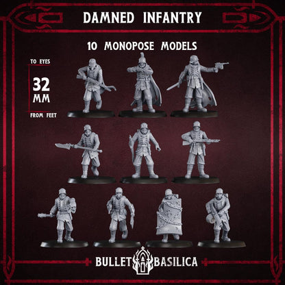 Bullet Basilica Heretic Troopers - Trench  Compatible (Custom Order) - product image 2 of 5