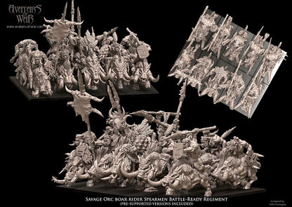 Avatars of War Savage Orc Boar Riders - Fantasy / D&D (Custom Order) - product image 2 of 4
