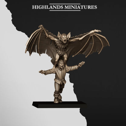Highland Miniatures Giant Bats - Fantasy / D&D (Custom Order) - product image 4 of 5