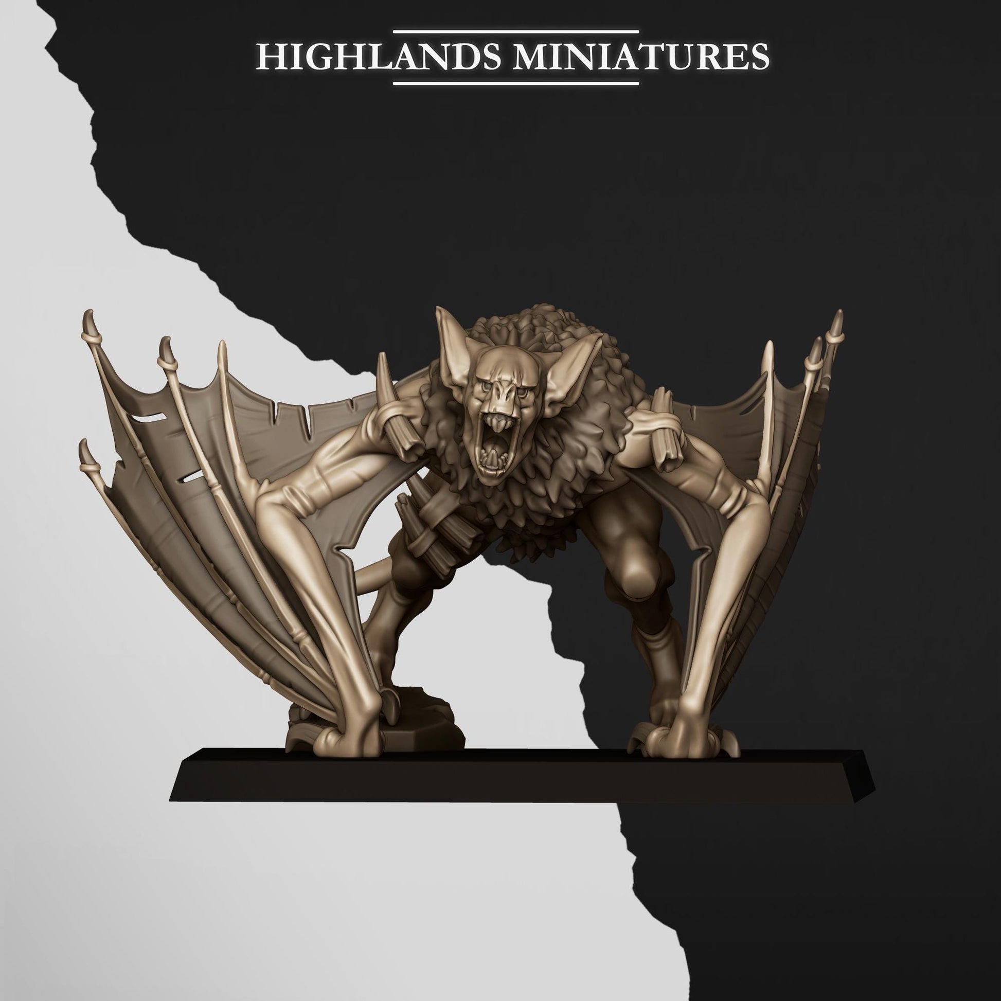 Highland Miniatures Pit Bat - Fantasy / D&D (Custom Order) - product image 1 of 4