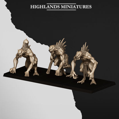 Highland Miniatures Giant Ghouls - Fantasy / D&D (Custom Order) - product image 2 of 3