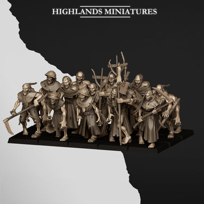 Highland Miniatures Zombies - Fantasy / D&D (Custom Order) - product image 2 of 4