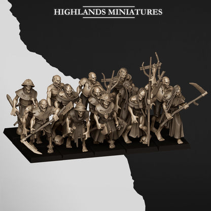 Highland Miniatures Zombies - Fantasy / D&D (Custom Order) - product image 3 of 4