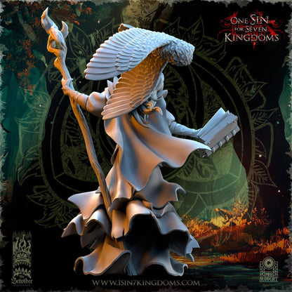 The Beholder Miniatures Nuara, Whisper of the Trees - Fantasy / D&D (Custom Order) - product image 5 of 6