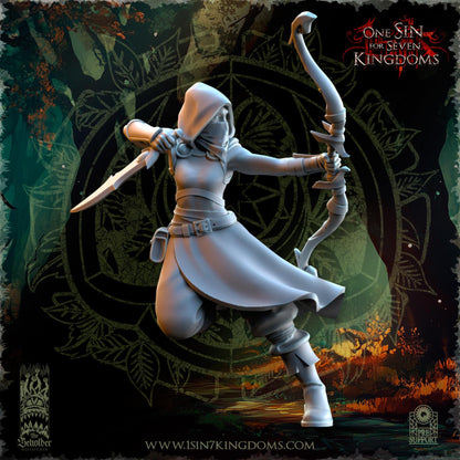 The Beholder Miniatures Evergreen Elves Shadowstalkers - Fantasy / D&D (Custom Order) - product image 3 of 6