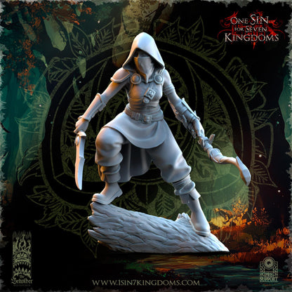 The Beholder Miniatures Evergreen Elves Shadowstalkers - Fantasy / D&D (Custom Order) - product image 5 of 6