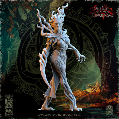 The Beholder Miniatures Evergreen Elves Druades - Fantasy / D&D (Custom Order) - product image 4 of 6