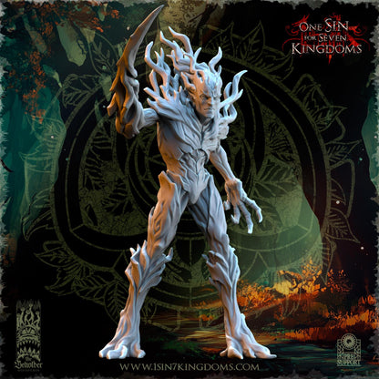 The Beholder Miniatures Evergreen Elves Druades - Fantasy / D&D (Custom Order) - product image 5 of 6