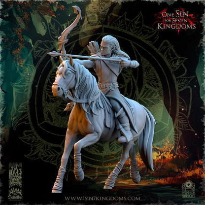 The Beholder Miniatures Evergreen Elves Meadow Riders - Fantasy / D&D (Custom Order) - product image 5 of 10