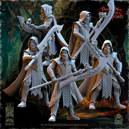 The Beholder Miniatures Evergreen Elves Glade Avengers - Fantasy / D&D (Custom Order) - product image 2 of 12