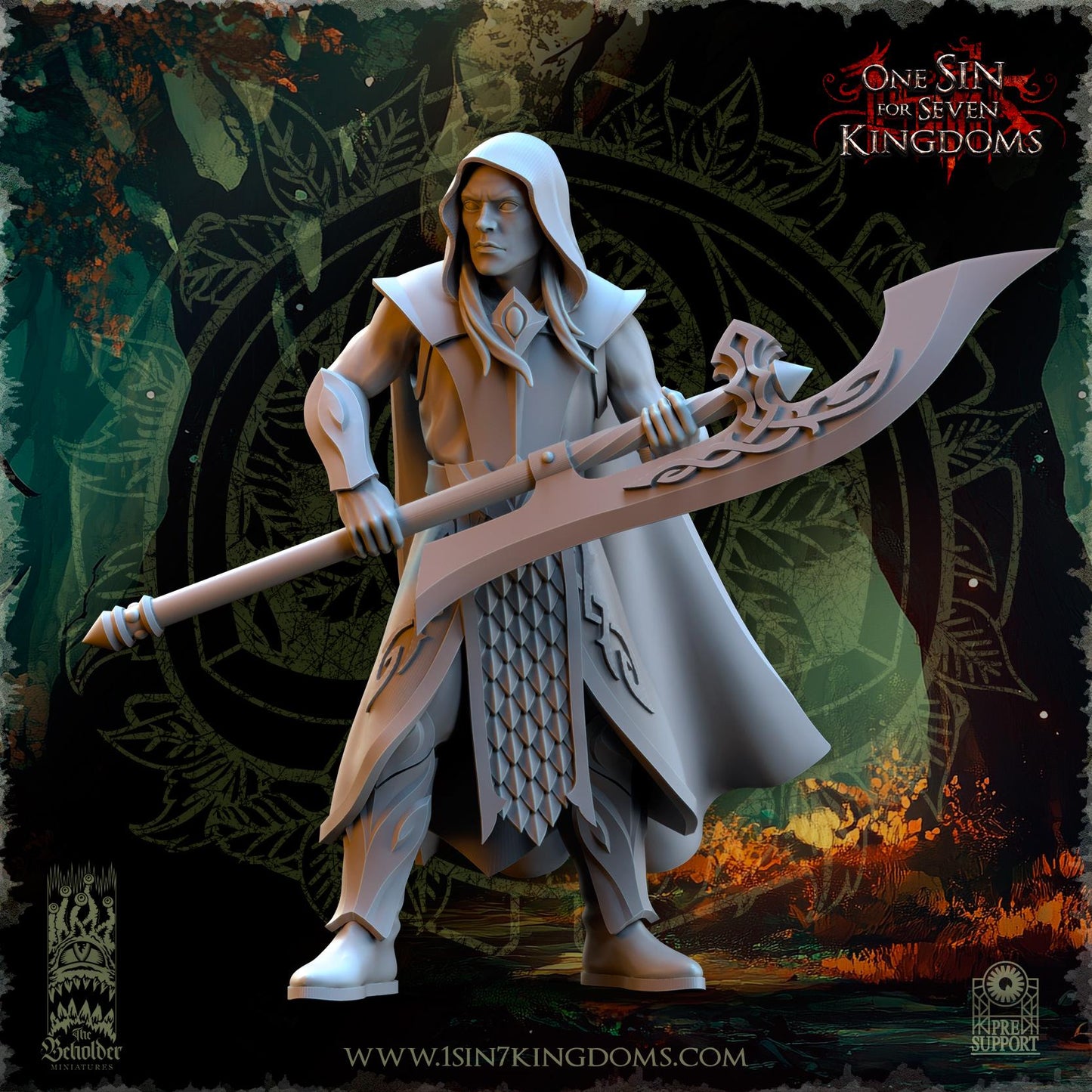 The Beholder Miniatures Evergreen Elves Glade Avengers - Fantasy / D&D (Custom Order) - product image 6 of 12