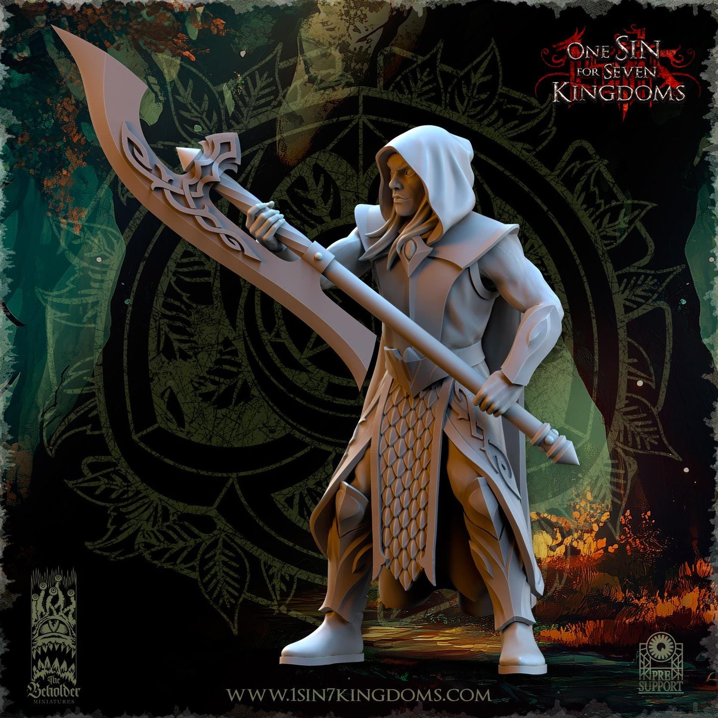 The Beholder Miniatures Evergreen Elves Glade Avengers - Fantasy / D&D (Custom Order) - product image 11 of 12